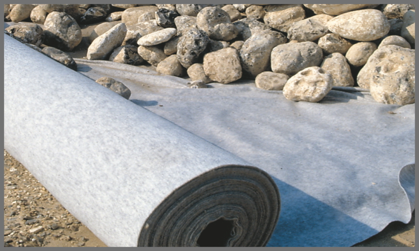 Geotextília PE 200g, 2 x 50 bm