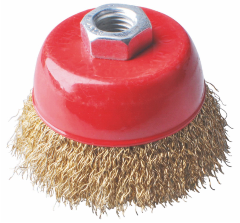 KARTÁČ miskový 100mm mosadz.do uh.brúsky