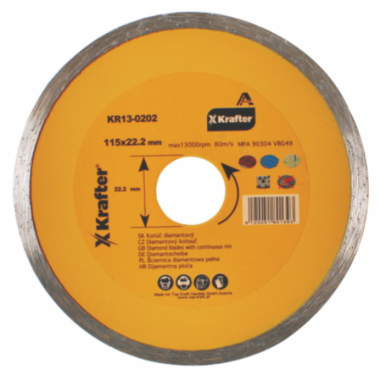 KOTÚČ diamantový   115mm MARS