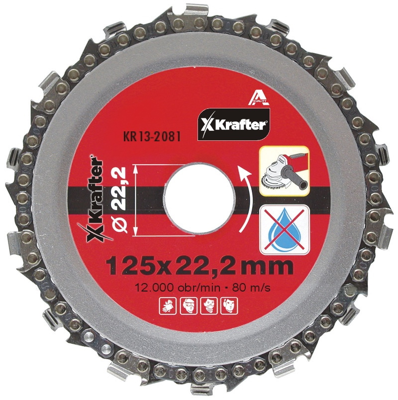 KOTÚČ reťazový 115 mm na drevo