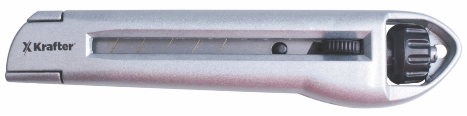 NÔŽ odlamovací 18mm,    kovový INTERLOCK