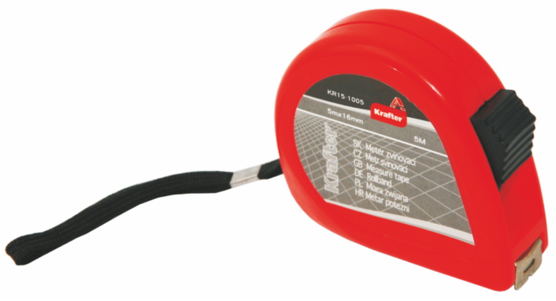 METER zvinovací    5m x 16mm
