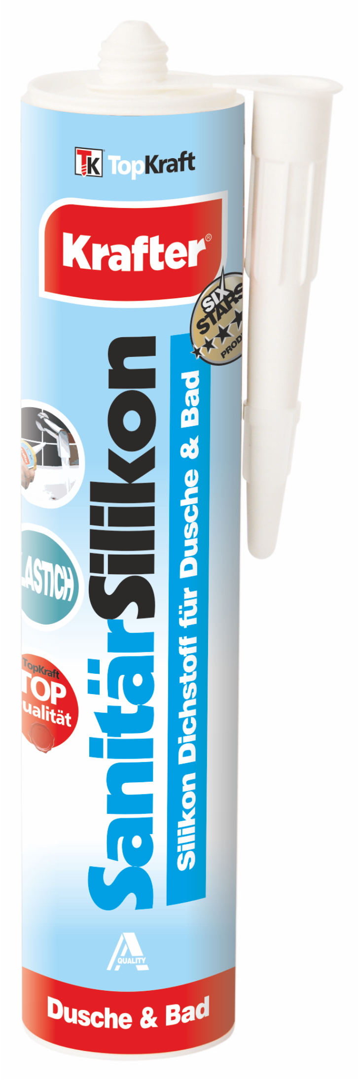 SILIKÓN sanitárny bezfarebný 300ml /12 kar.