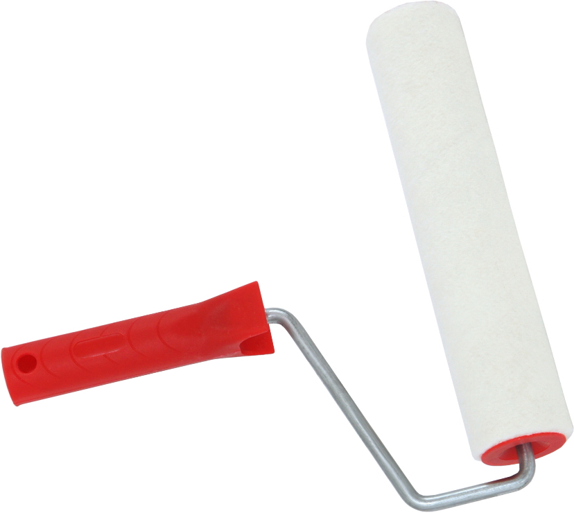 VALČEK maliarsky s RÚČKOU 180mm VELUR