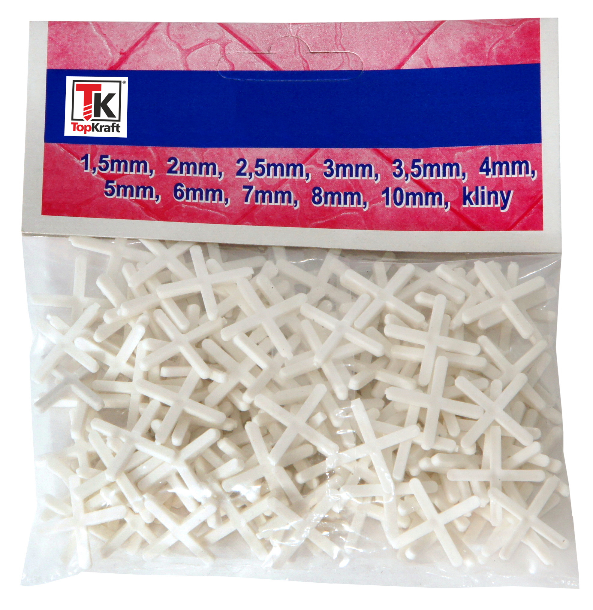 KRÍŽIKY na dlažbu  1,5mm, 150ks