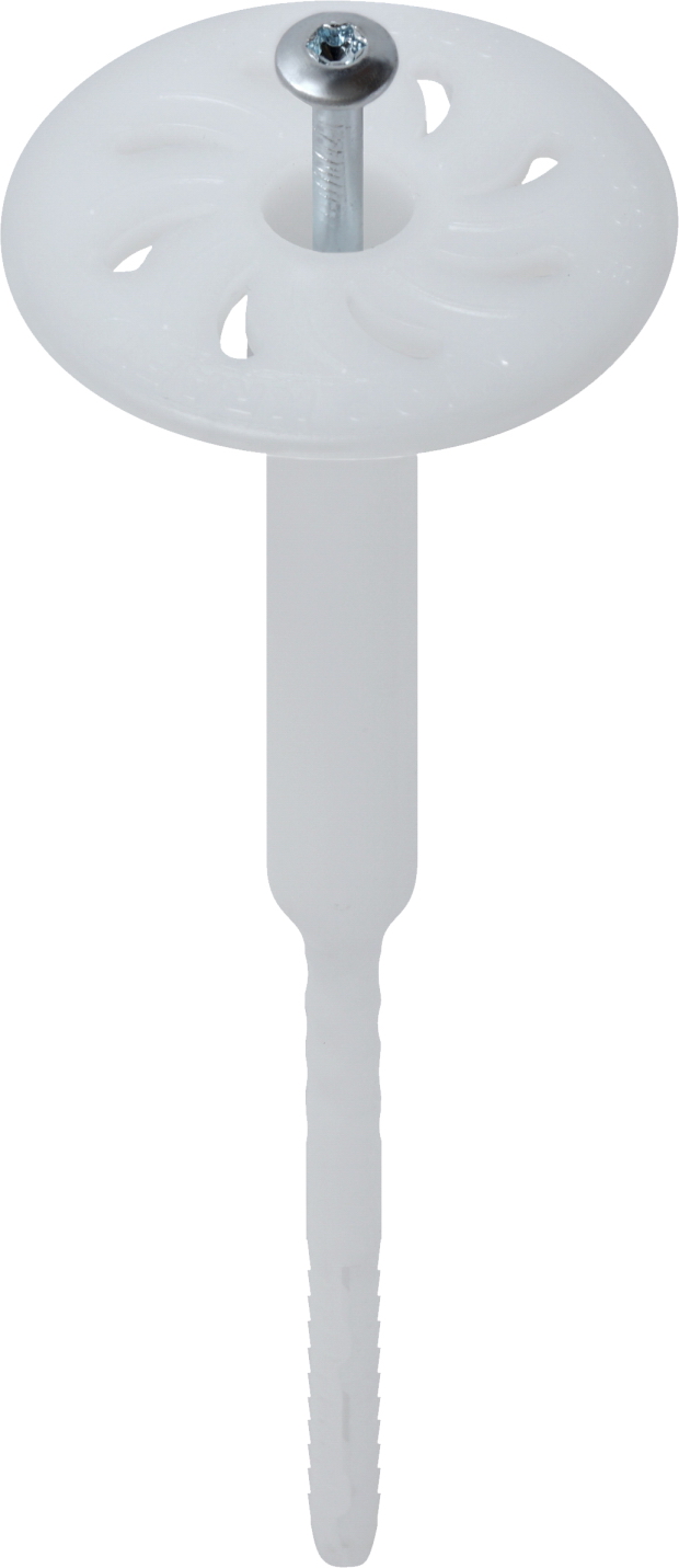 Hmoždinka PPV 8x120 zatepľovacia s kovovým skrutkovacím tŕňom