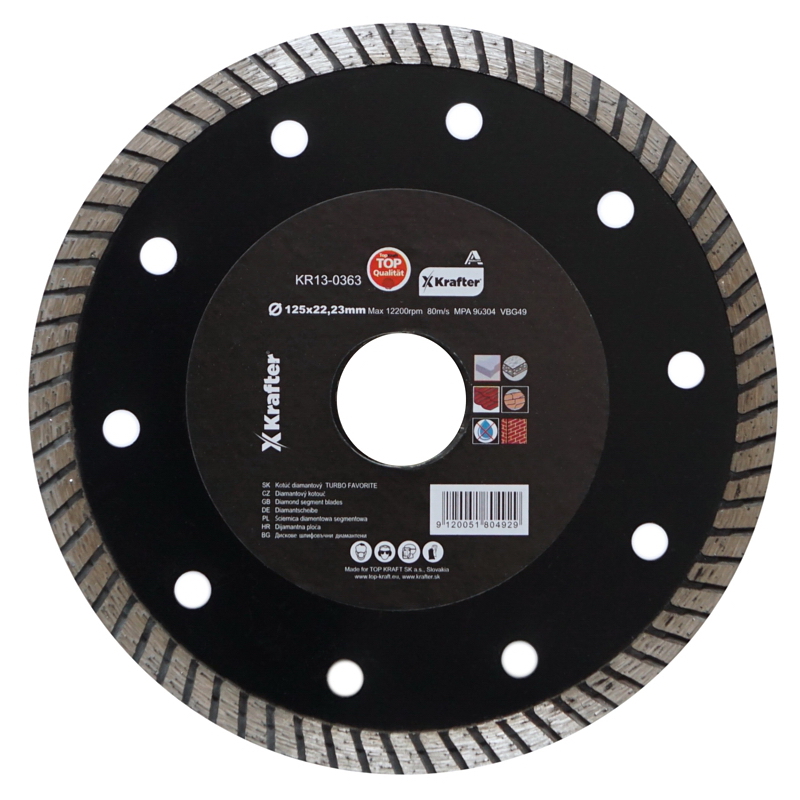 KOTÚČ diamantový 230mm TURBO FAVORITE