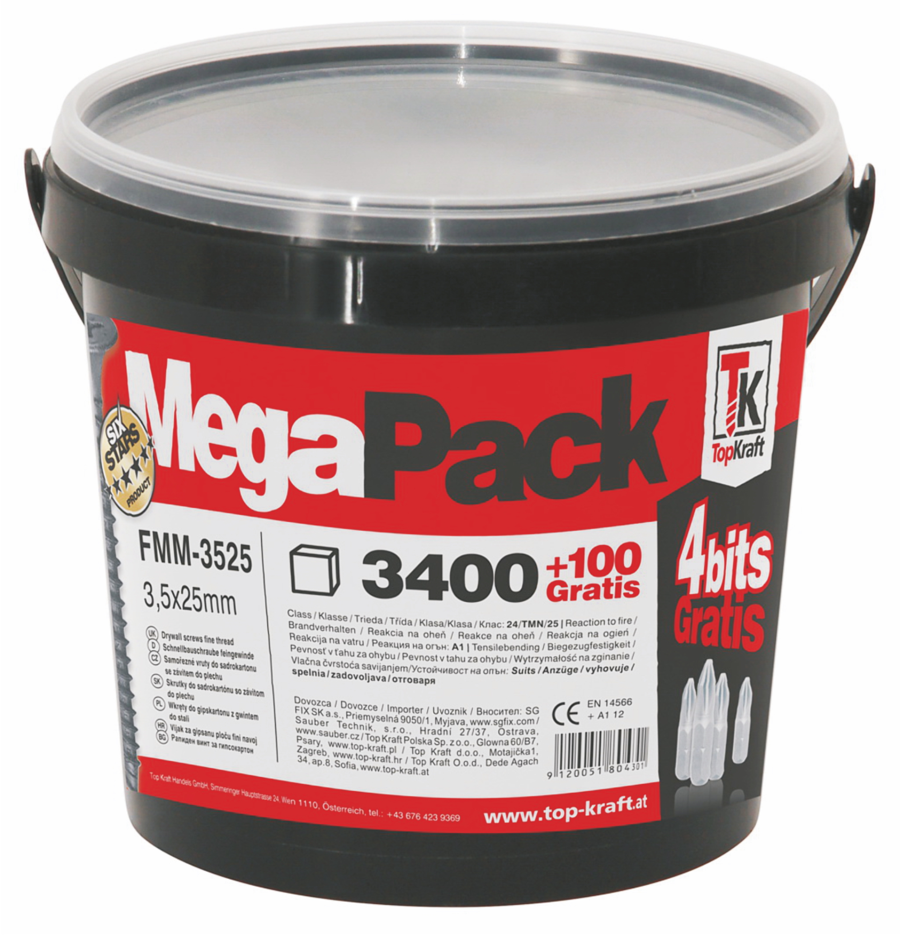 H   MEGApack 6x35 zatĺkacia hmoždinka VH