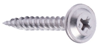 Skrutka ZF  univerzálna s límcom 4,2x35 nerezová